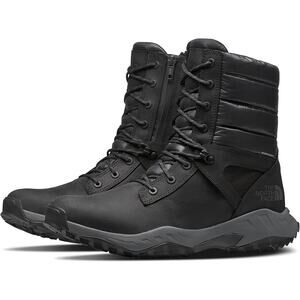 NWT The North Face Mens Thermoball Zip-Up Boots , TNF Black/Zinc Grey-Sz 14